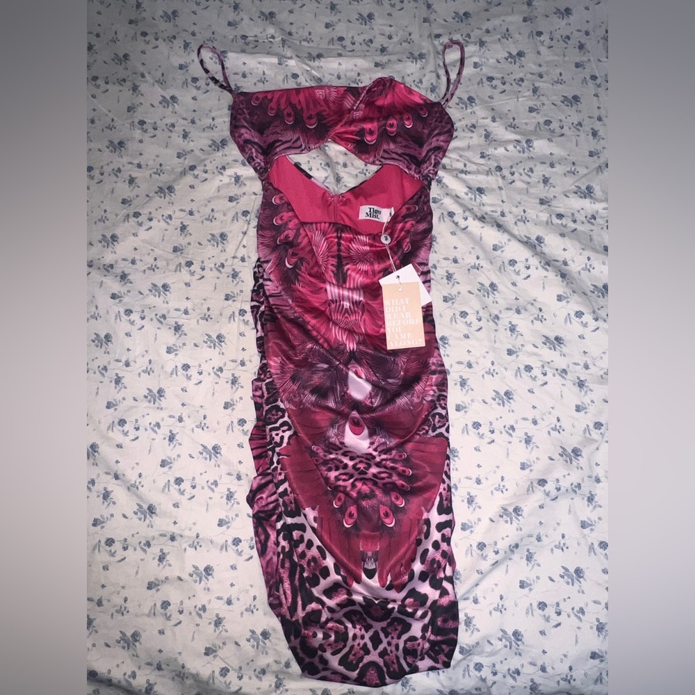 TIGER MIST DRESS NWT